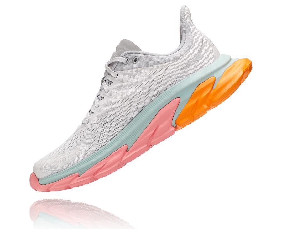 Hoka One One Clifton Edge Löparskor Herr - Vita - KHGWZ-8026